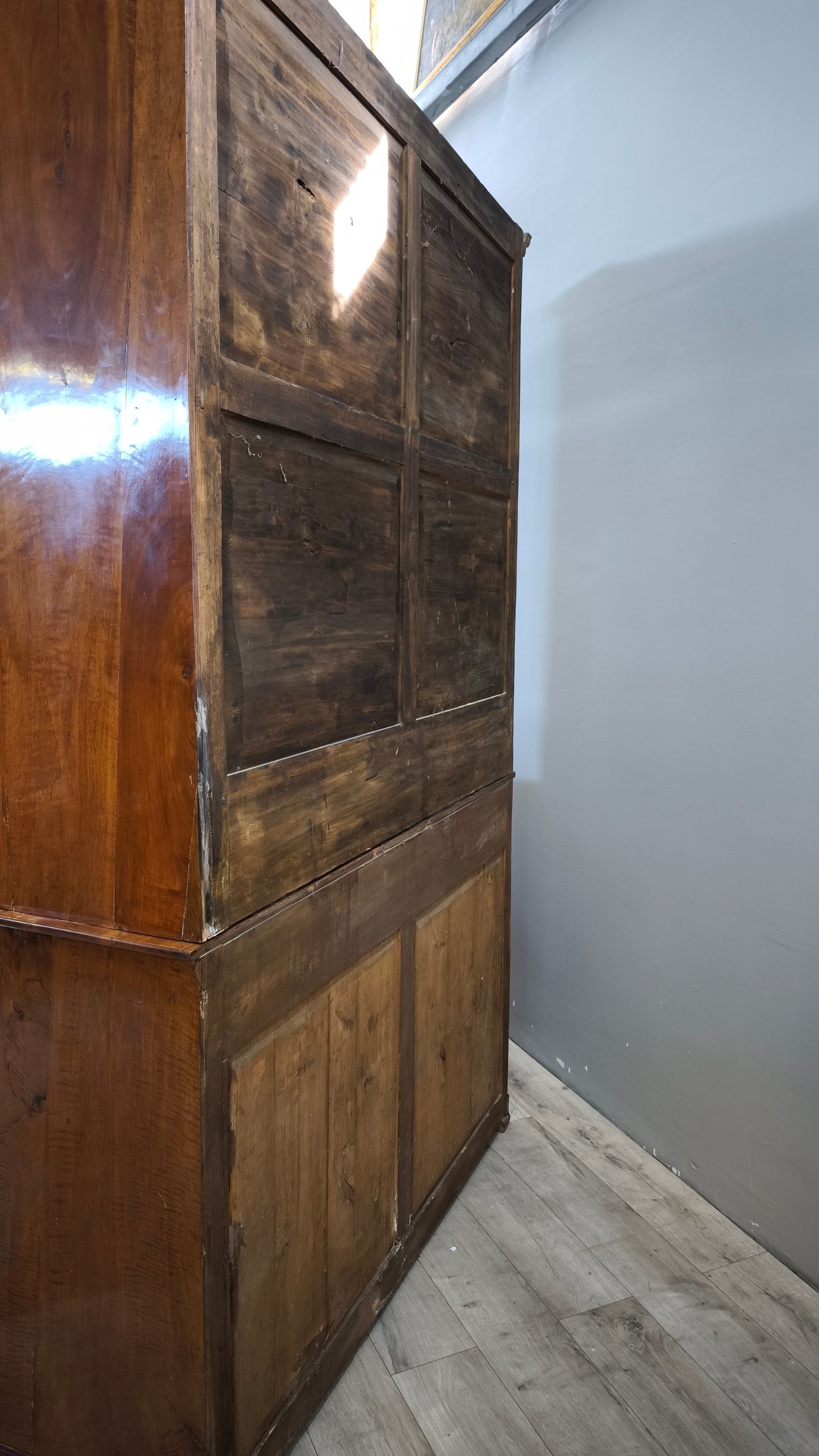 90303 Credenza due corpi in legno massello