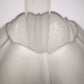 90362 Lampada ad olio con base in metallo lavorato