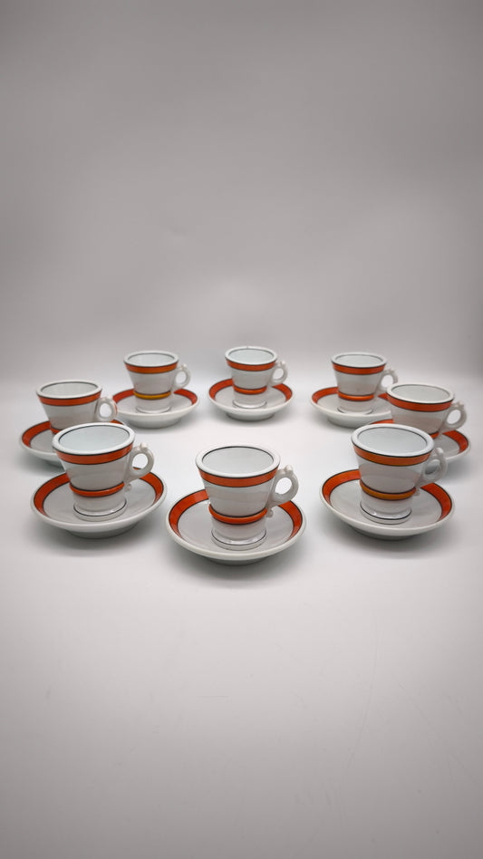 90353 Set n 8 tazzine brulot, anni '30