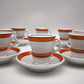 90353 Set n 8 tazzine brulot, anni '30
