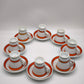 90353 Set n 8 tazzine brulot, anni '30