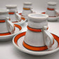 90353 Set n 8 tazzine brulot, anni '30