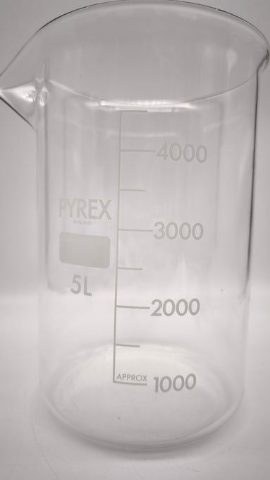 100 Becher Pyrex 5000ml
