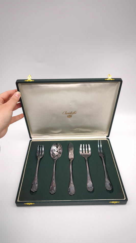 89541 Set n 5 posate Christofle modello Marly con scatola