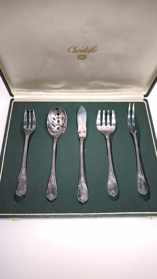 89541 Set n 5 posate Christofle modello Marly con scatola