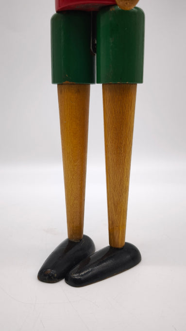 90136 Pinocchio vintage in legno