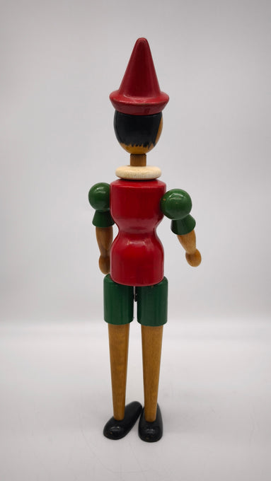 90136 Pinocchio vintage in legno