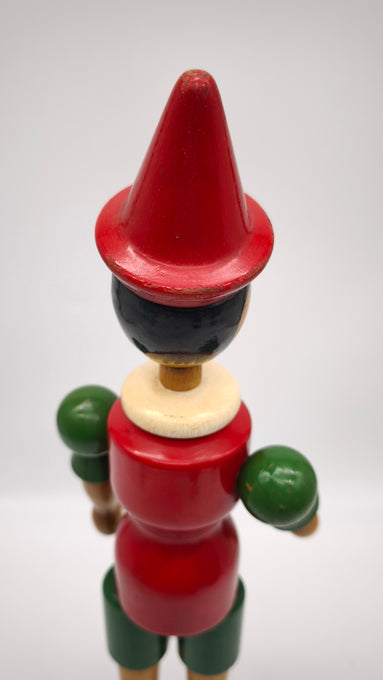 90136 Pinocchio vintage in legno