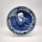 89675 Piatto decorativo in ceramica Delfts Blauw, made in Holland