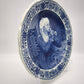 89675 Piatto decorativo in ceramica Delfts Blauw, made in Holland