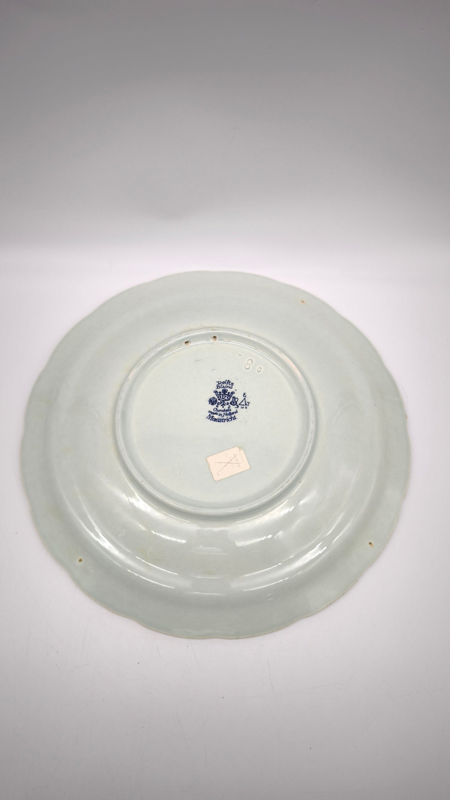 89675 Piatto decorativo in ceramica Delfts Blauw, made in Holland