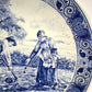 89675-2 Piatto decorativo in ceramica Delfts Blauw, made in Holland