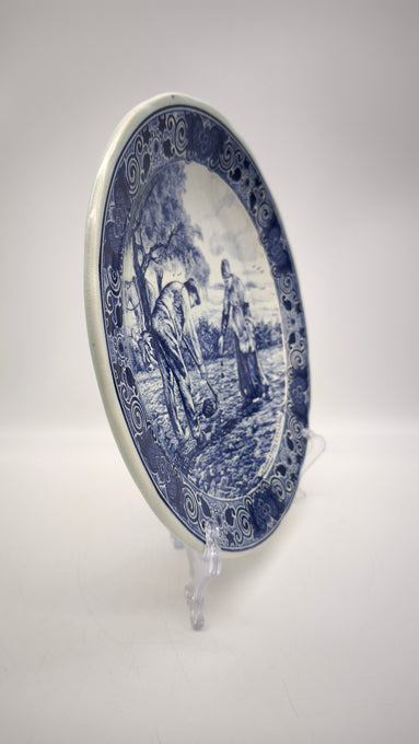 89675-2 Piatto decorativo in ceramica Delfts Blauw, made in Holland