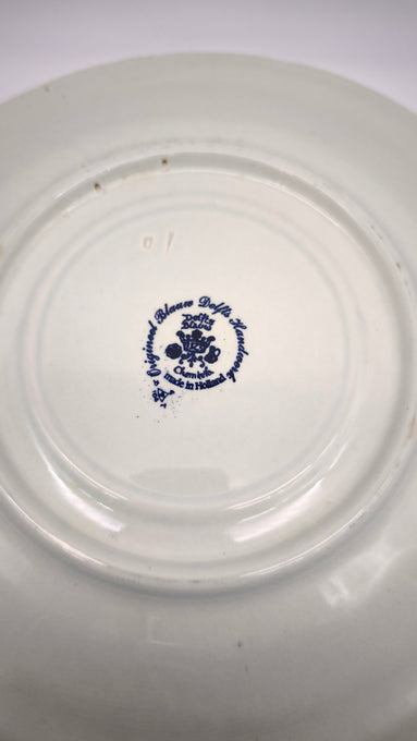 89675-2 Piatto decorativo in ceramica Delfts Blauw, made in Holland