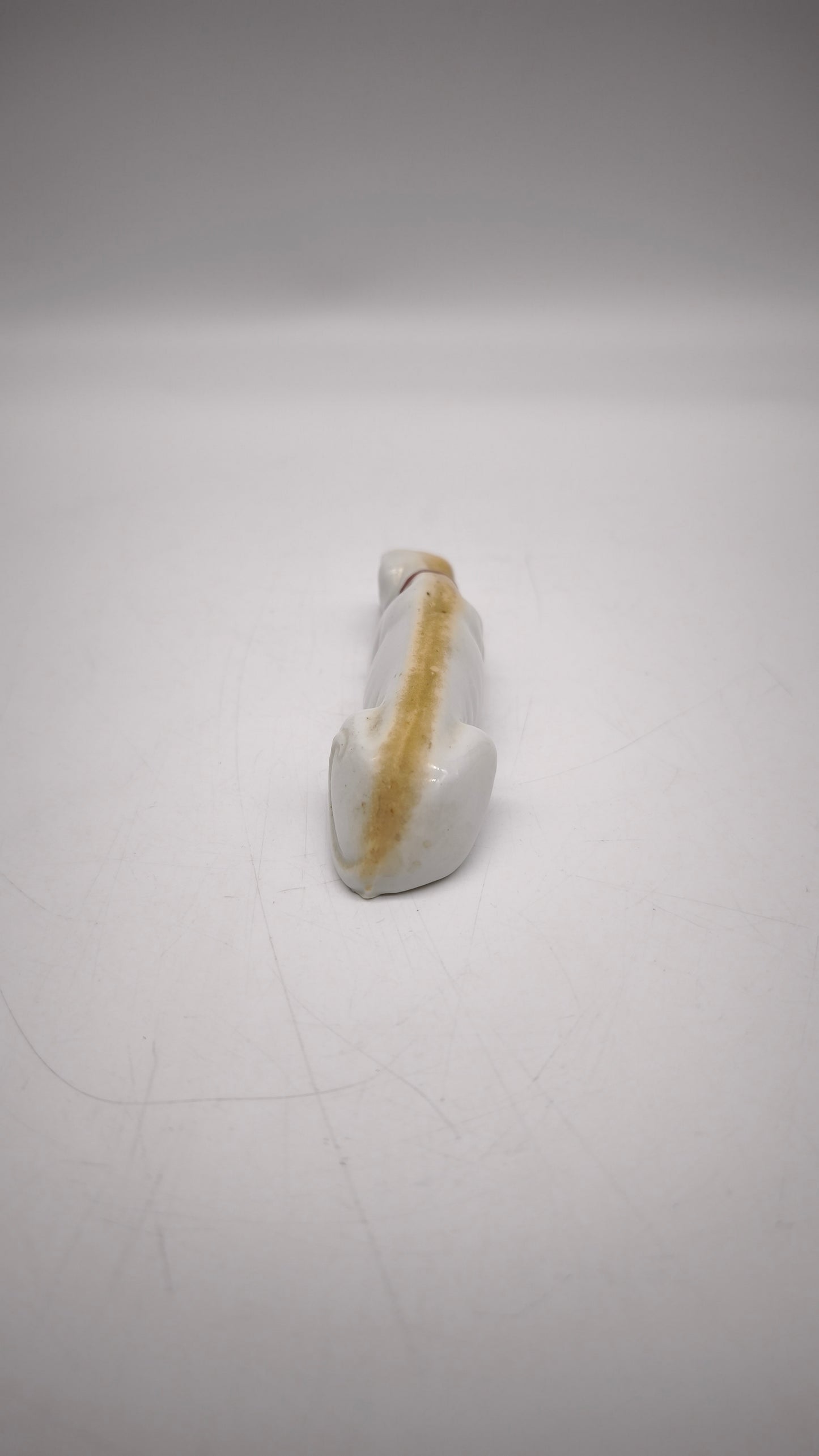 90402 Cane levriero in ceramica, metà del '900