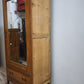 90304 Armadio in legno con un'anta a specchio