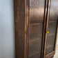 90307 Vetrina in legno due ante