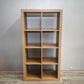 90481 Libreria Kallax Ikea effetto rovere 8 cubi