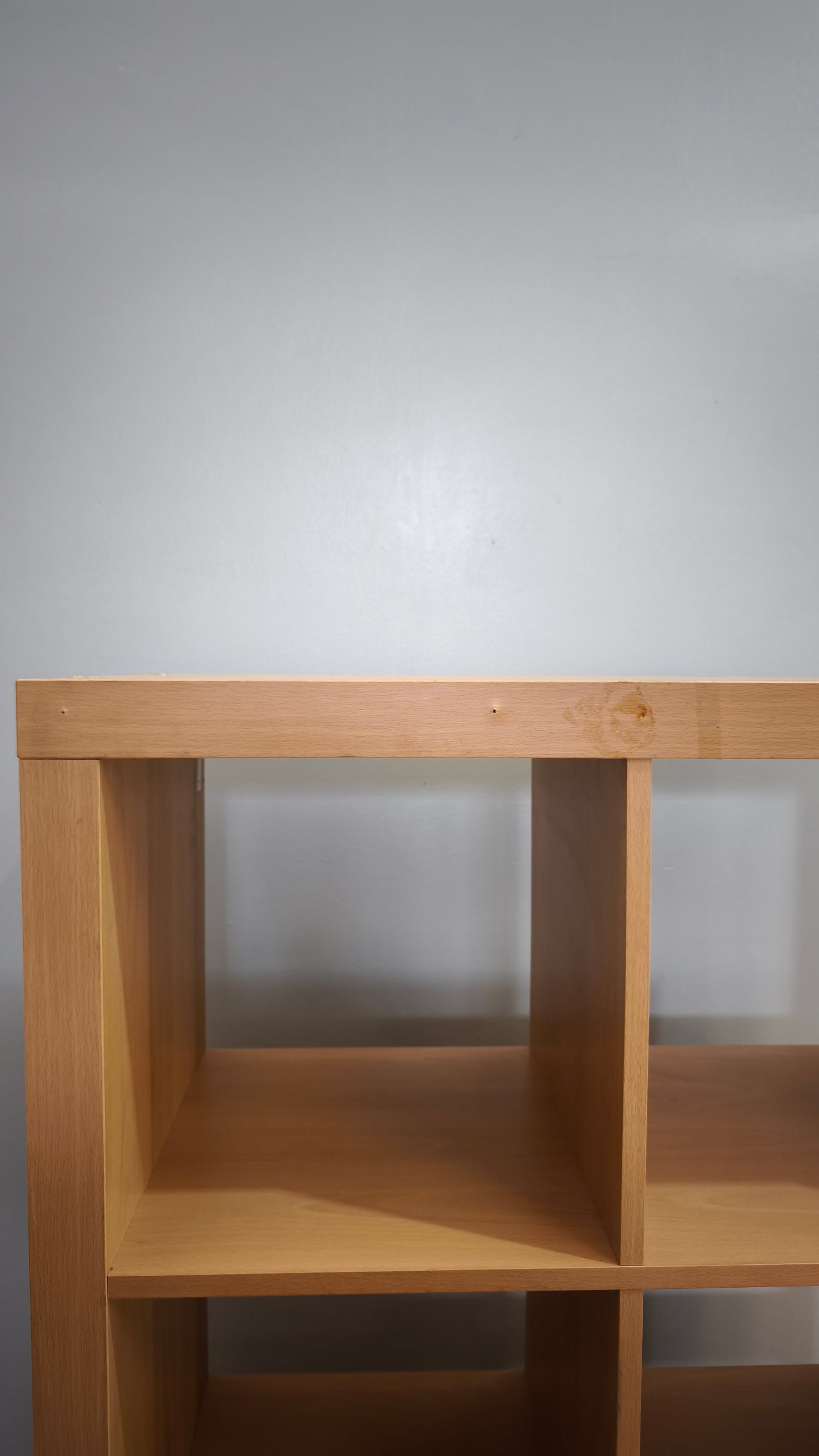 90481 Libreria Kallax Ikea effetto rovere 8 cubi