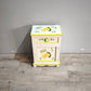 90488 Mobile un cassetto e uno sportello con decorazione limoni