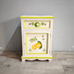 90488 Mobile un cassetto e uno sportello con decorazione limoni