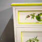 90488 Mobile un cassetto e uno sportello con decorazione limoni