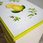 90488 Mobile un cassetto e uno sportello con decorazione limoni