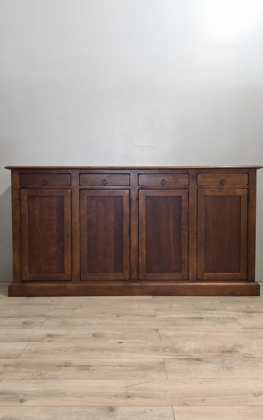 91728 Servante in legno con quattro sportelli