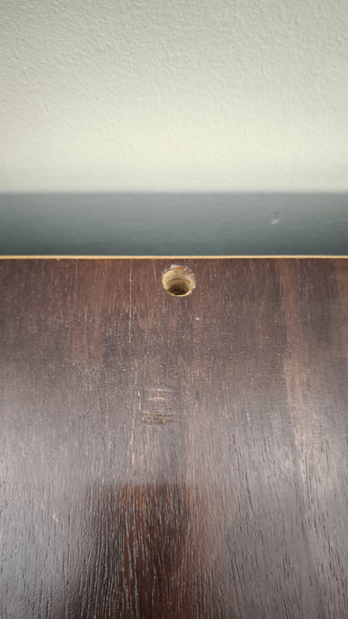 10 Sideboard anni '60 in legno dipinto con cassetti