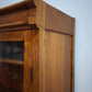 91723 Vetrina in legno massello di rovere