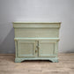 91725 Madia in legno dipinta verde chiaro