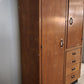 91729 Armadio due ante e quattro cassetti in legno