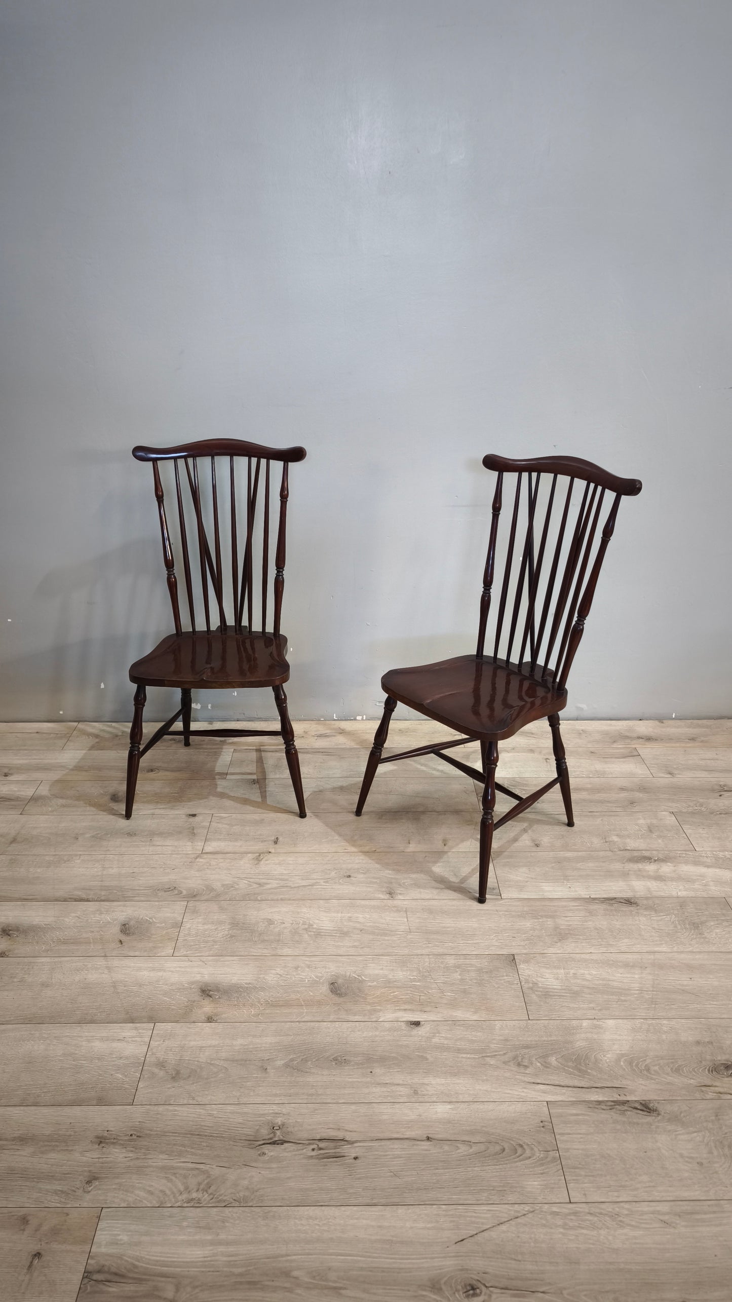 79-2 Sedia in legno stile country