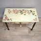 90593 Tavolino da salotto con decorazione decoupage