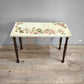 90593 Tavolino da salotto con decorazione decoupage