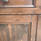 90602 Vetrina due corpi in legno massello