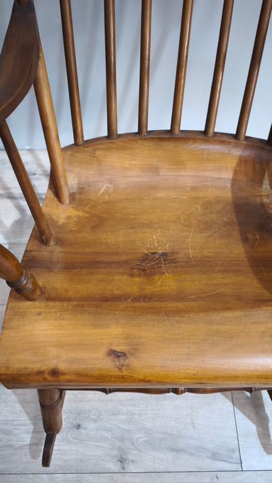 90596 Sedia a dondolo in legno