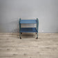 90605 Carrello pieghevole blu in metallo