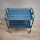 90605 Carrello pieghevole blu in metallo