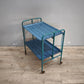 90605 Carrello pieghevole blu in metallo