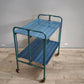 90605 Carrello pieghevole blu in metallo