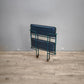 90605 Carrello pieghevole blu in metallo