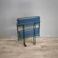90605 Carrello pieghevole blu in metallo