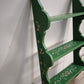 90608 Bacheca pensile in legno dipinta verde