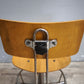 98 Sedia vintage girevole in legno e ferro