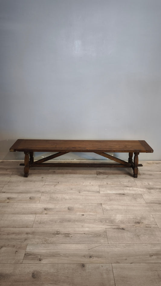 86 Panca lunga in legno