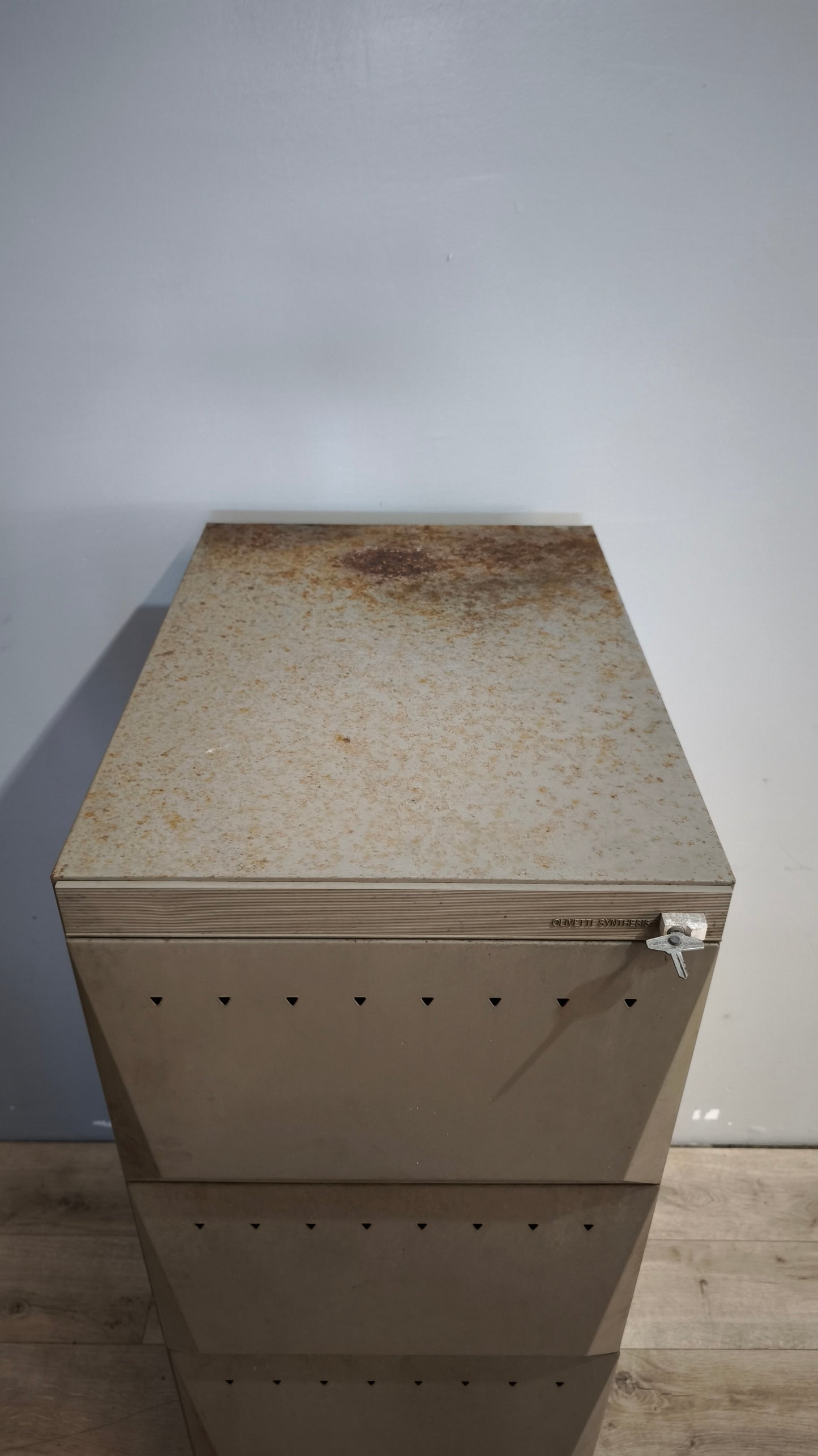 90485 Schedario vintage Olivetti Synthesis