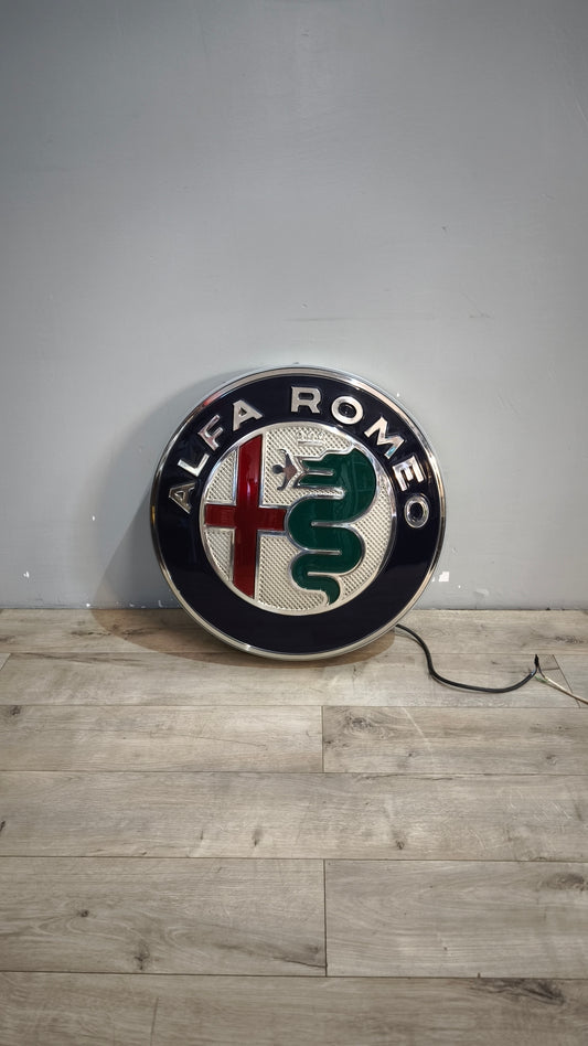 104 Insegna luminosa Alfa Romeo