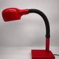 110 Lampada da tavolo Flex Red di Magistretti per Emmedi