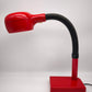 110 Lampada da tavolo Flex Red di Magistretti per Emmedi